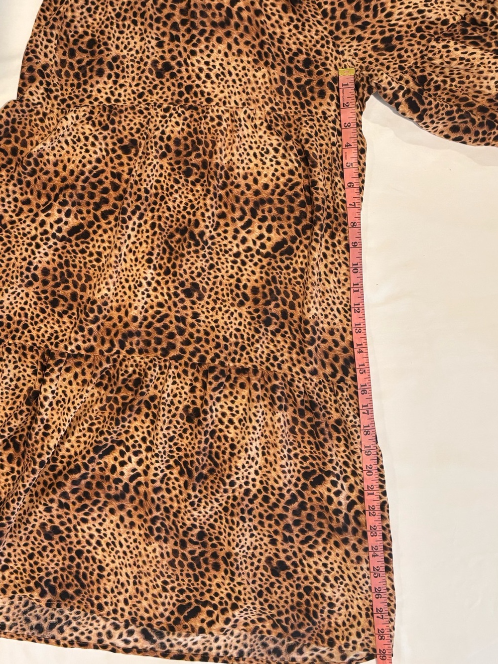 Aerie Leopard Print Wide-Leg Party Pant XL - Picture 8 of 10